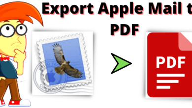 export apple mail to pdf